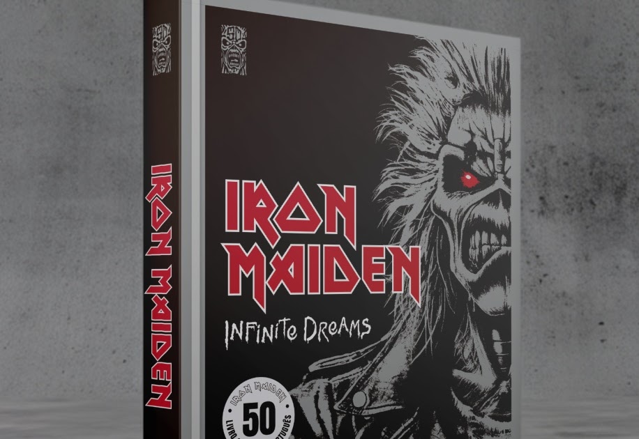 Livro oficial sobre os 50 anos do Iron Maiden chega ao Brasil pela Belas Letras